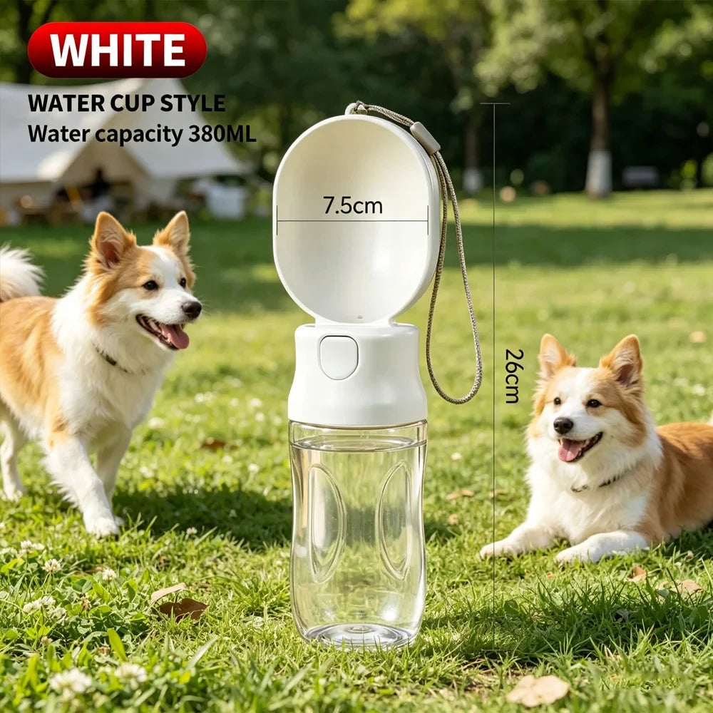 2-in-1 Pet Travel Bottle